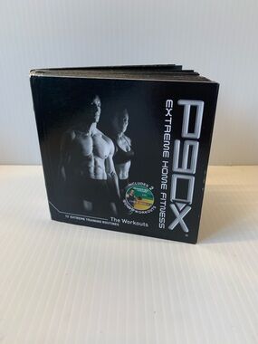 P90X Extreme Home Fitness Workout DVD Set - Black